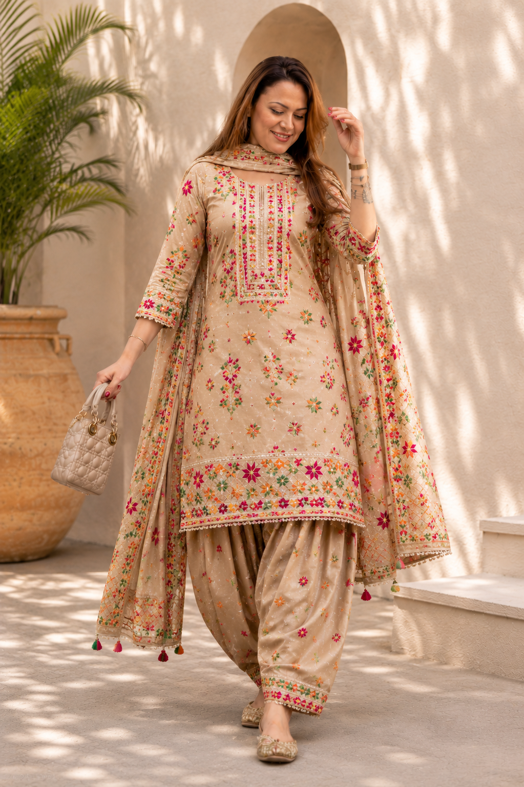 Phulkari Suit